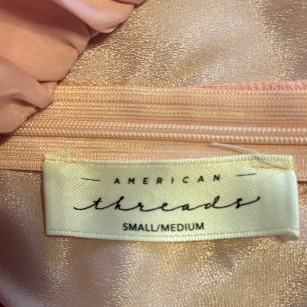 American Threads Pink Ruffled Romper - Picture 2 of 3